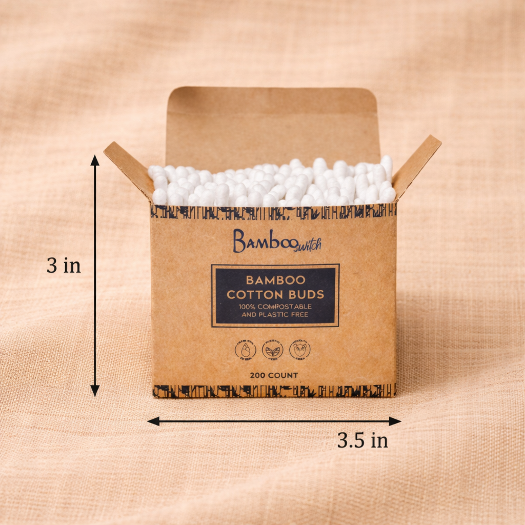 BambooSwitch Cotton Swabs